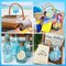 Wooden Shell Ornaments to Paint Mothers Day Decoration Cutouts Unfinished 24PCS 3.5 x 3 inches, DIY Blank Wood Ornament for Home Crafts Hanging Children's Day Mother's Day Birthday Party Decoration